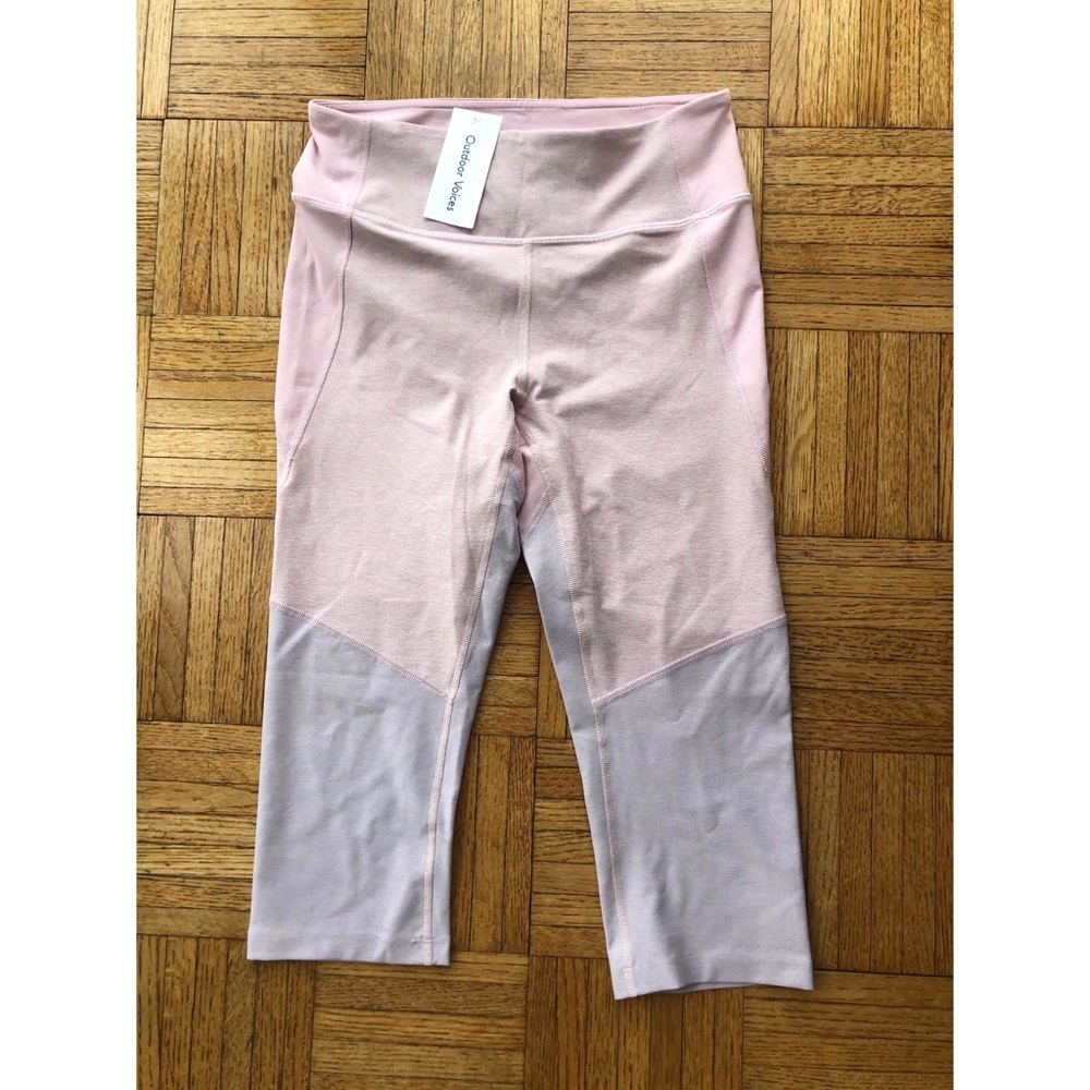NWT Outdoor Voices Tri-tone Kneecap Legging S